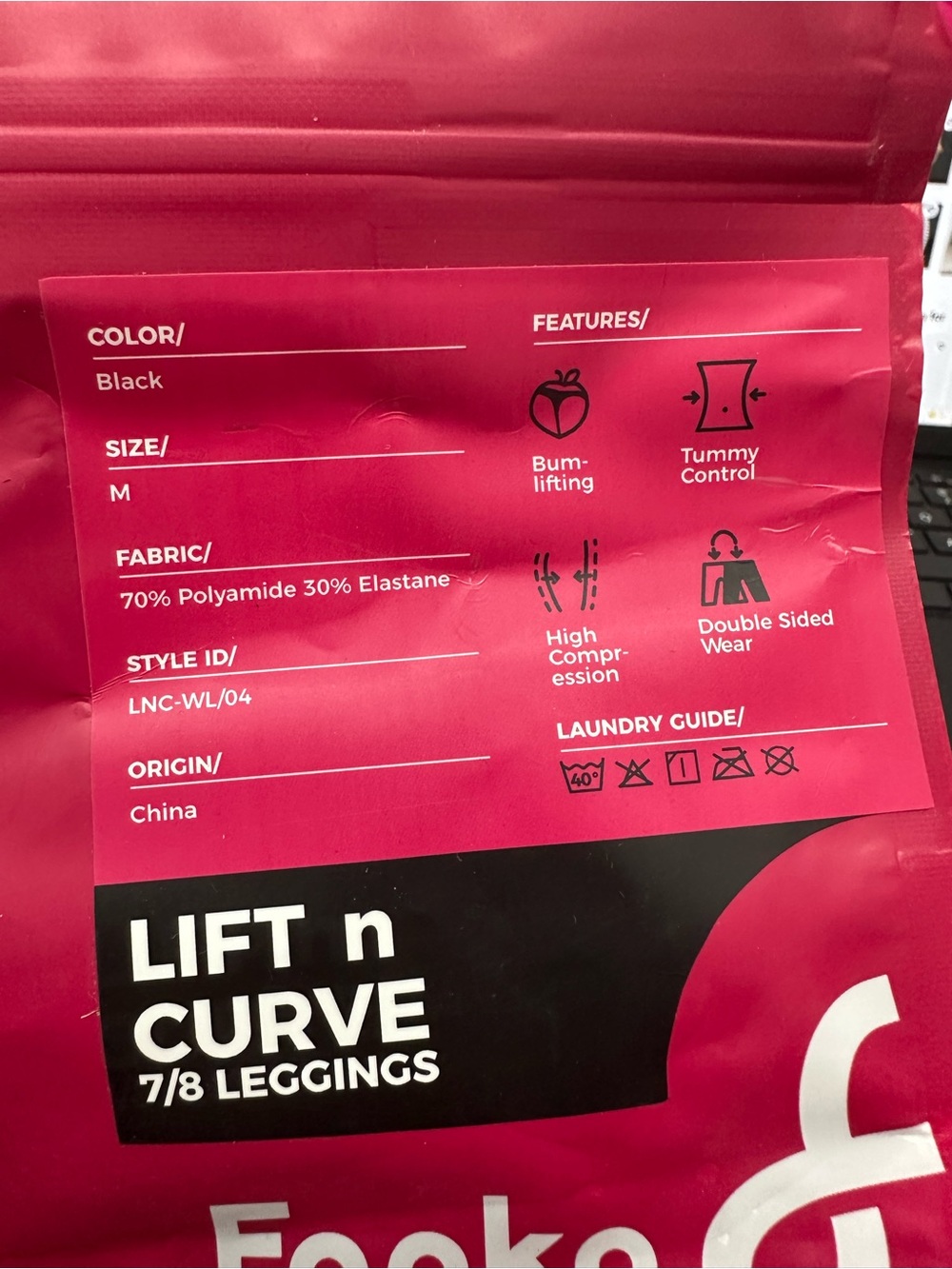 Fanka lift and curve 7/8 leggings - Picture 2 of 2
